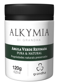 Argila Verde Alkymia di Grandha, argila pura refinada para terapia capilar.
