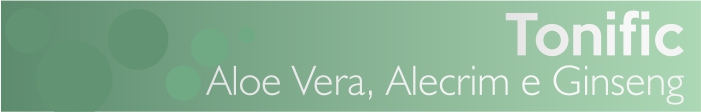 A linha de terapia capilar, Flores e Vegetais, traz em Tonific a clássica associação dos extratos de aloe vera, alecrim e ginseng, para tonificar e fortalecer os cabelos.