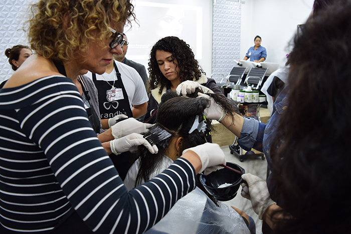 Encerramento do Papa Beauty 2017, Programa Avançado de Preparação e Aprendizado Profissional para o Mercado da Beleza, Grandha.