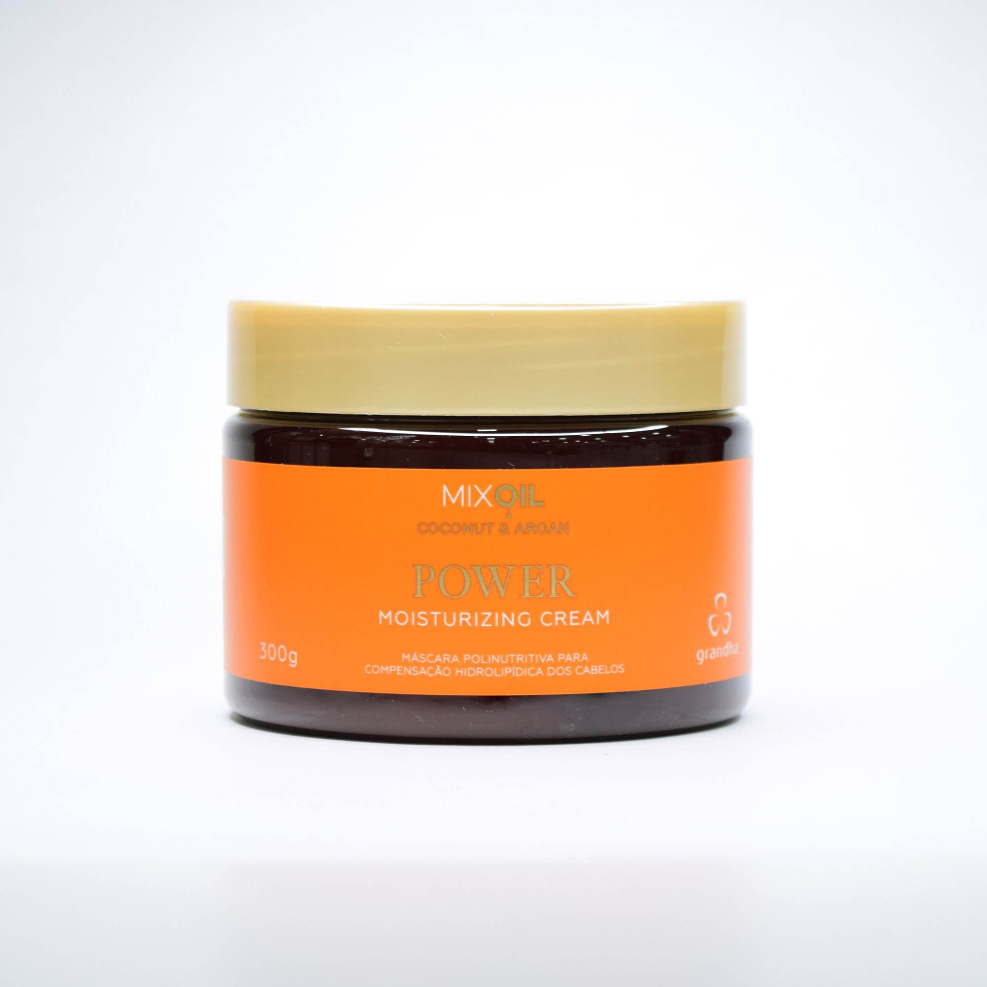 Power Moisturizing Cream Mix Oil Coconut e Argan Grandha