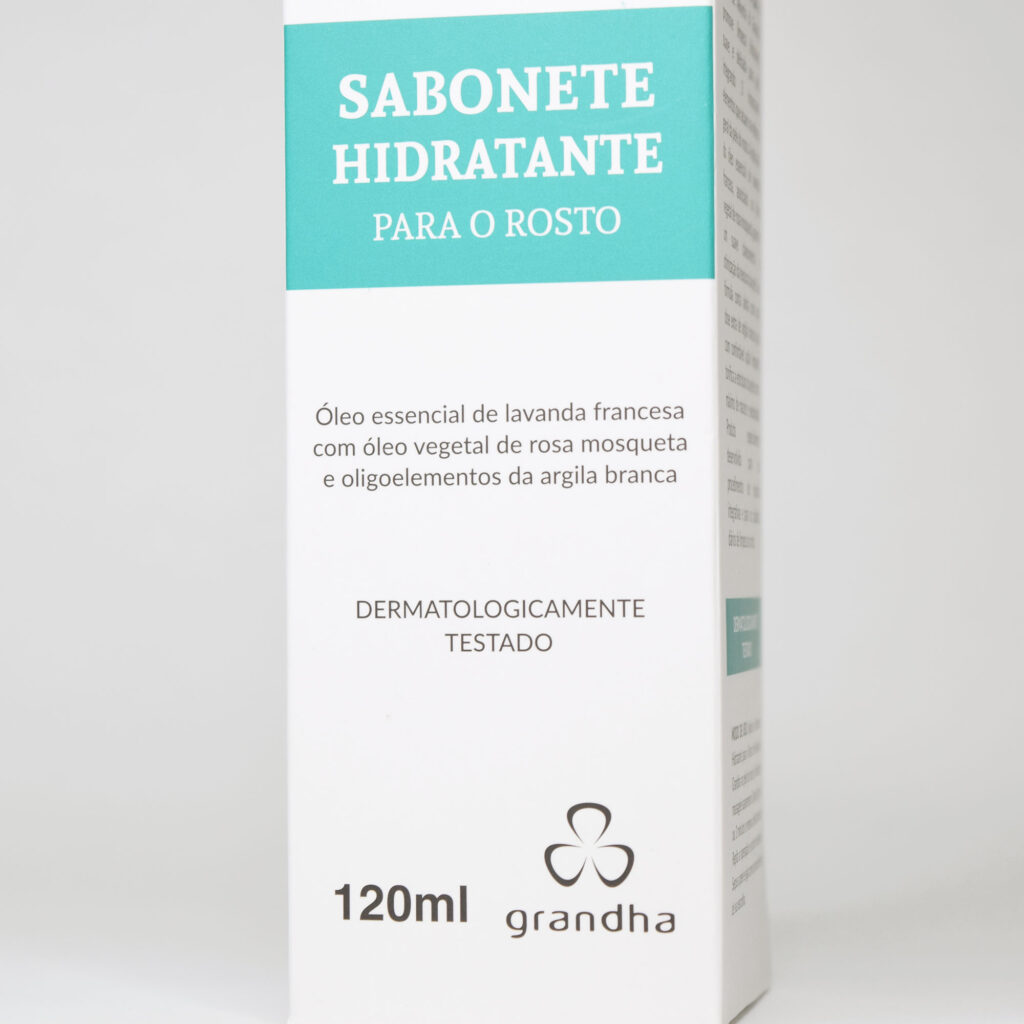 SABONETE HIDRATANTE PARA O ROSTO - Grandha Professional Hair Care