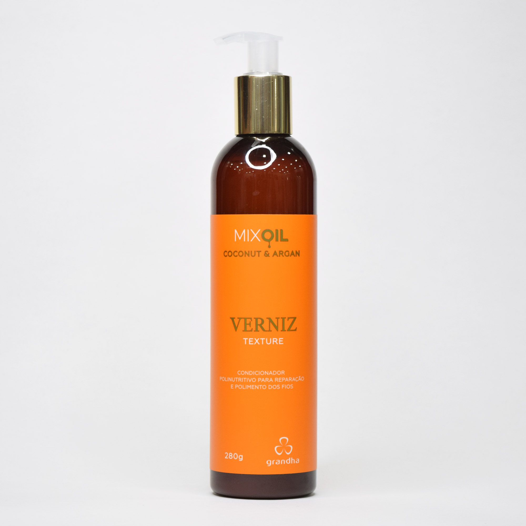 Verniz Texture Mix Oil Coconut e Argan Grandha